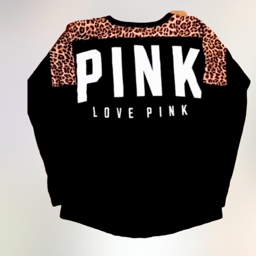 Vs pink cheetah print shirt